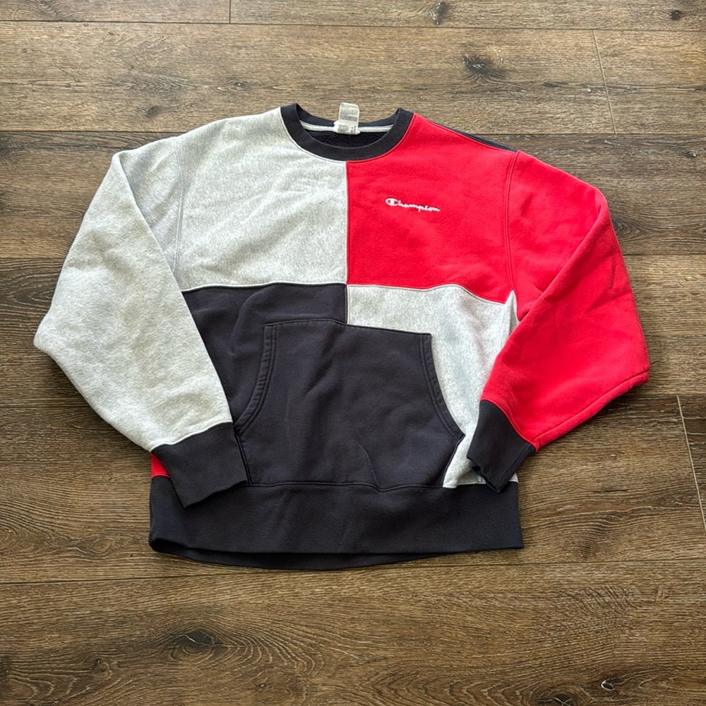 Champion vintage reverse weave crewneck large